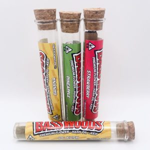 BassWoods 2g Prerolls (Premium Flower - Hash Oil - Kief) Rolled in a Backwood