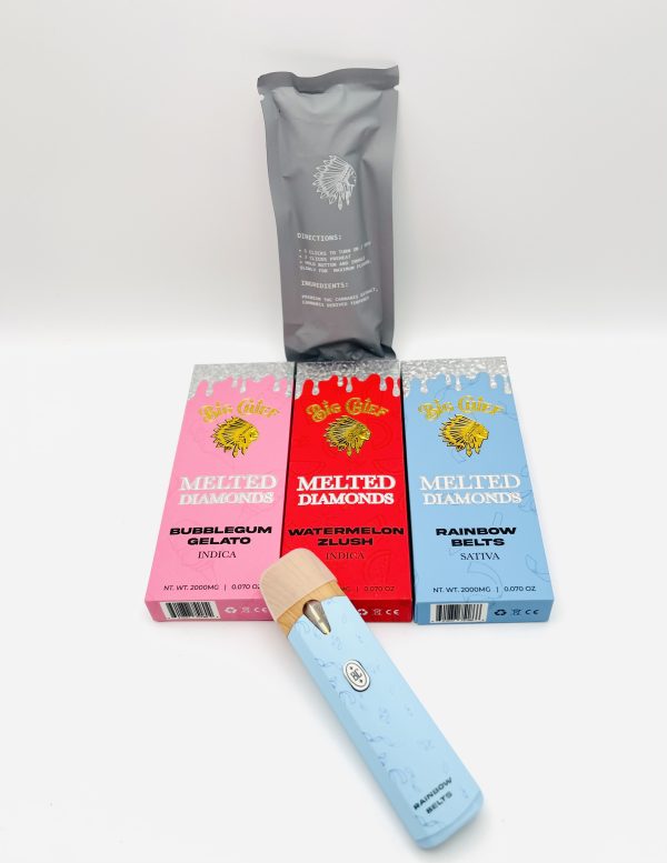 Big Chief "Melted Diamonds" 2 Gram Disposables - Image 2