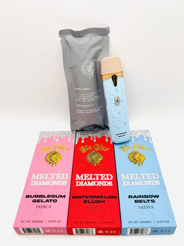 Big Chief "Melted Diamonds" 2 Gram Disposables - Image 3