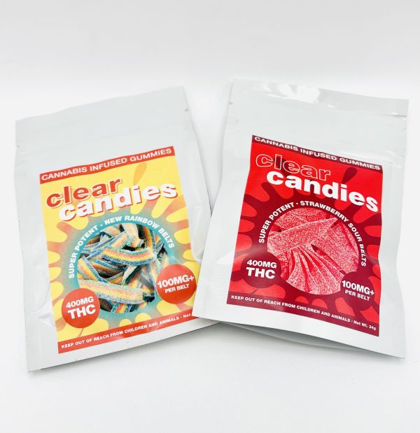Clear Candies 400mg Gummies