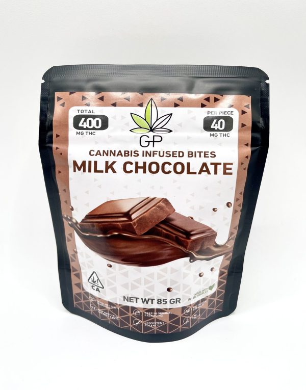 Green Privilege 400mg Chocolate Bites