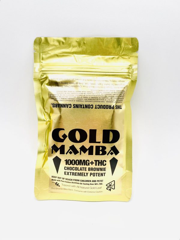 Gold Mamba 1000mg Brownie