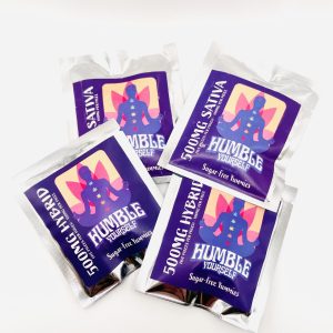 Humble Yourself Sugar Free (Hybrid or Sativa) Gummies 500mg