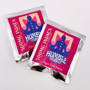Humble Yourself Vegan Exotic Indica Gummies 500mg