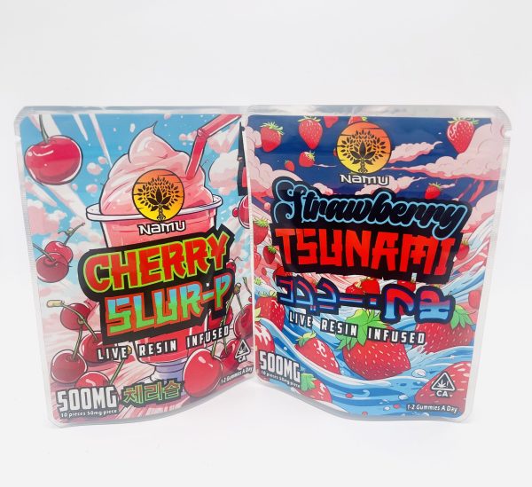 Namu 500mg Live Resin Infused Gummies