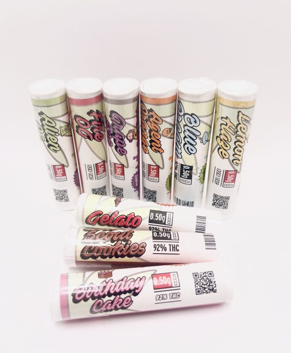 Shorties 500mg Cartridges 92% Lab Tested