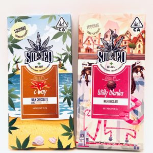 Smashed 1000mg Chocolate Bar