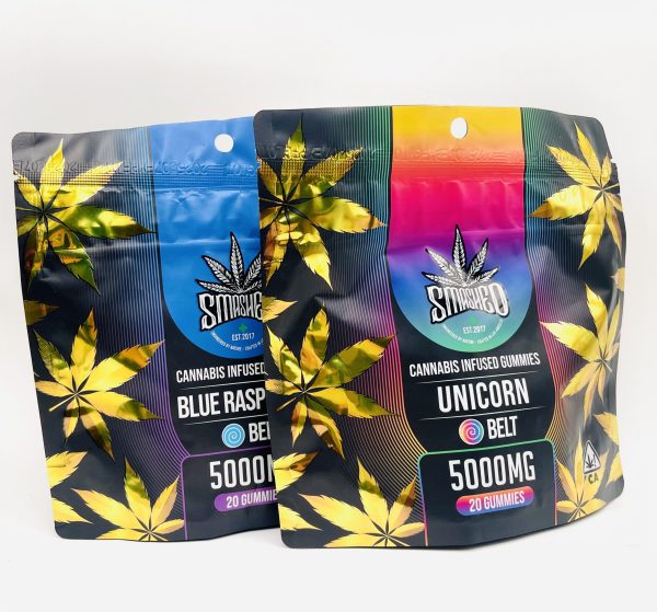 Smashed 5000mg Cannabis Infused Gummies - Image 2