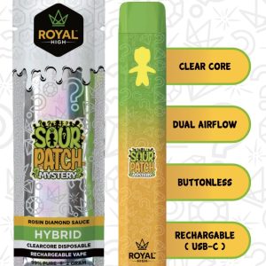 ROYAL HIGH 2G DISPOSABLES (92.1 -94.36% THC)