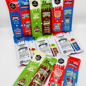 ROYAL HIGH 2.5g (3 in 1) DISPOSABLE — 2 STRAINS IN EACH DISPOSABLE!!  (93.2 - 94.3% THC)