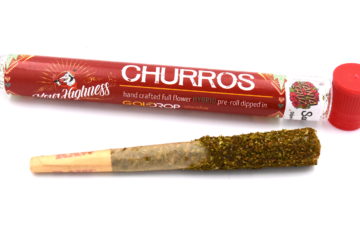 CHURRO SANTA CRUZ OG PREROLL DIPPED IN GOLD DROP OIL (NEARLY 2G)