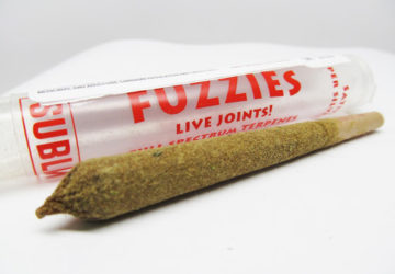 SUBLIME Sativa Preroll Sprinkled with Shatter & covered in Kief