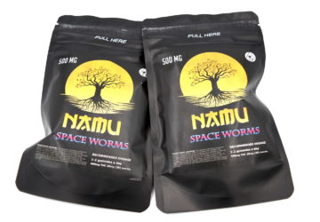 NAMU SPACE WORMS 500MG $20
