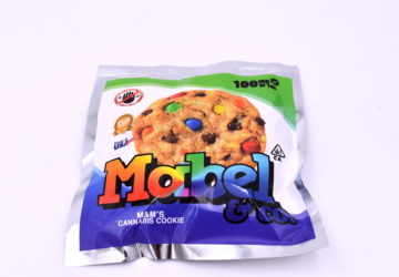 MABEL & CO M&M’S CANNABIS COOKIE 100MG THC $10