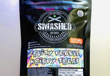SMASHED 300mg KRISPY TREAT (EXPIRED) AVAILABLE IN 1 FLAVOR AND ON CLEARANCE!! GET 1 For $10 or 3 For $20