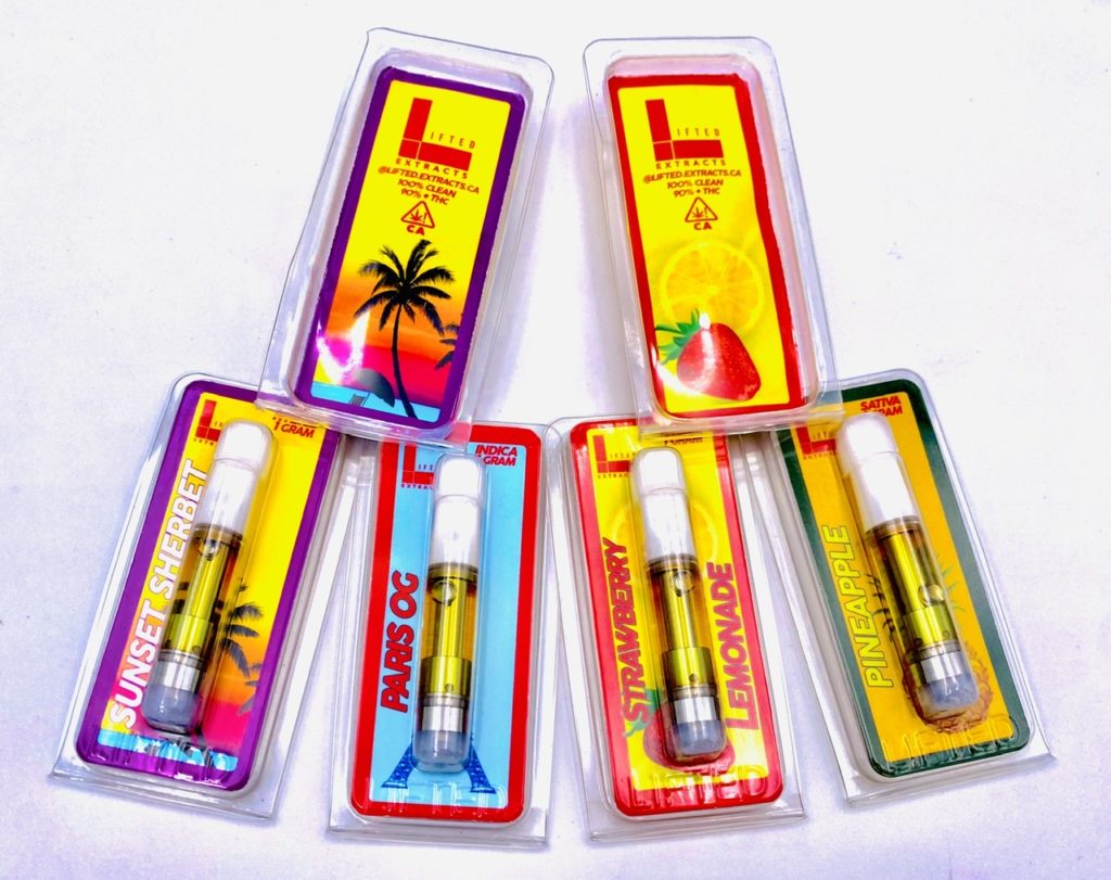 LIFTED EXTRACTS 90%+ THC 1 GRAM CARTRIDGES $30 EACH (CLICK FOR AVAILABLE  STRAINS) | The Natural Fix