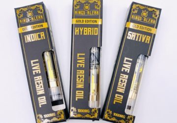 KINGS CLEAR GOLD EDITION LIVE RESIN 1G CARTRIDGE $50 (CLICK FOR THESE AMAZING AVAILABLE STRAINS)