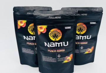 NAMU PEACH RINGS 500MG $20